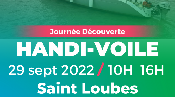 Journée Handisport : découverte de la voile à Saint Loubès