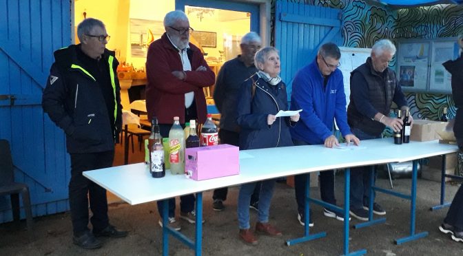 25 octobre : Coupe Pierre Sourgen